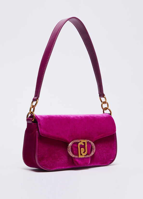 Borsa a mano in velluto