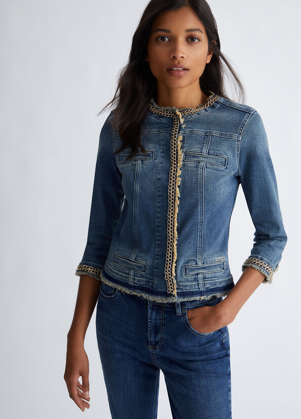 Giacca jeans in denim