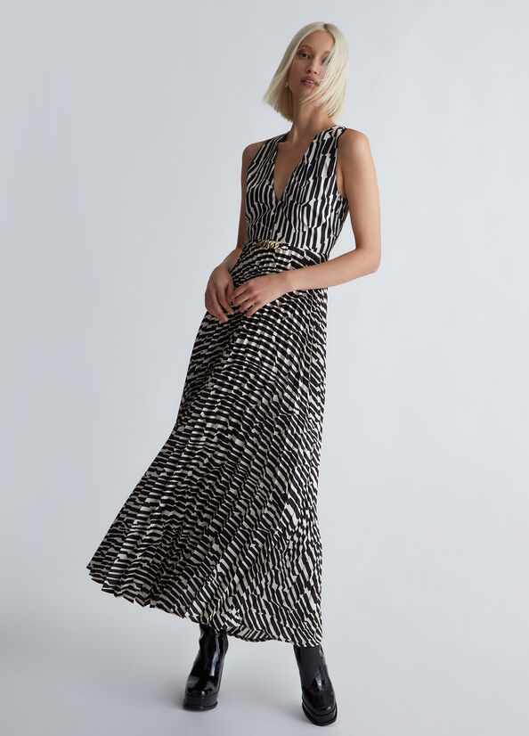 Vestito lungo ecosostenibile