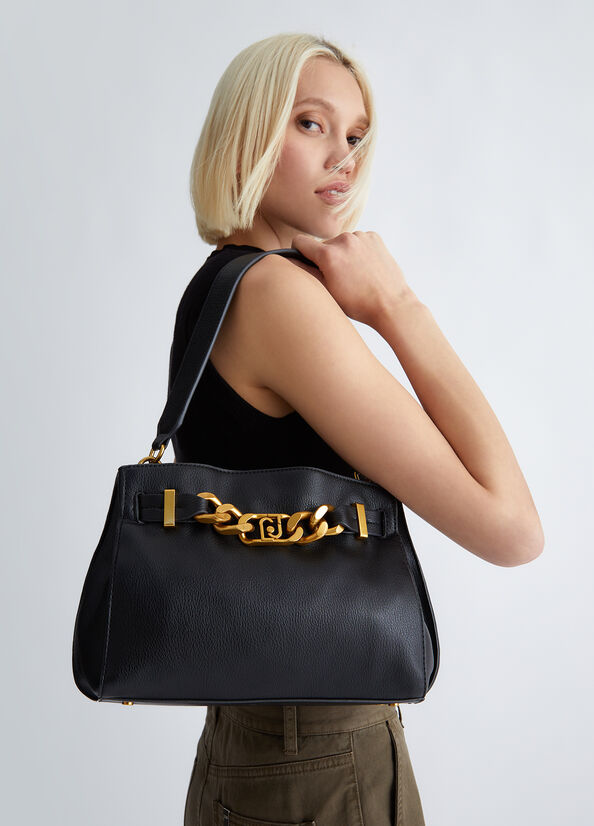 Borsa a spalla con catena
