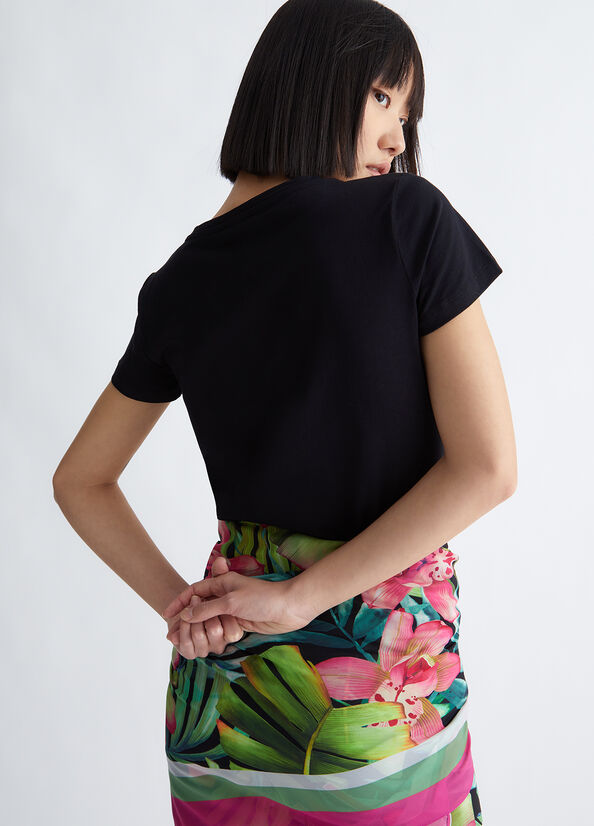 T-shirt con logo