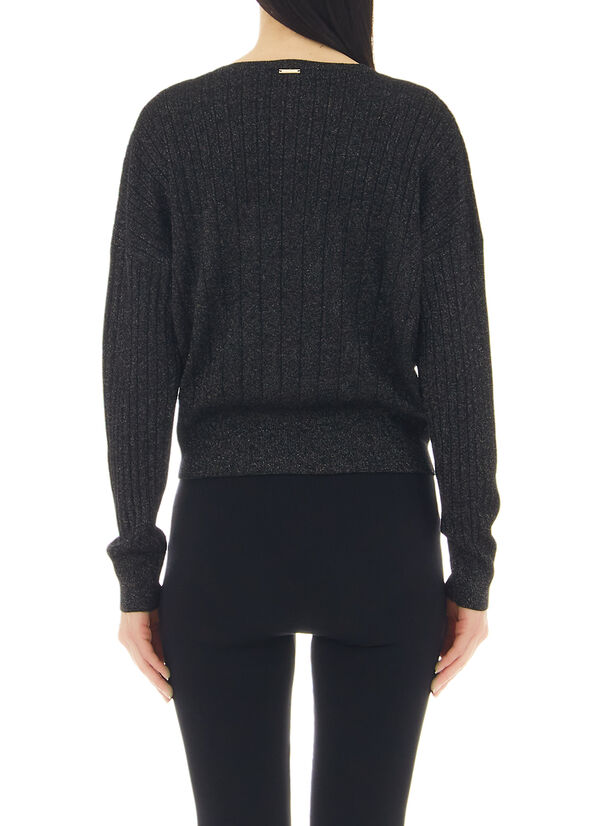 Cardigan in lurex®