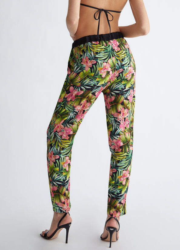 Pantaloni floreali