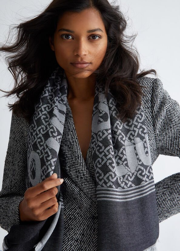Foulard con logo