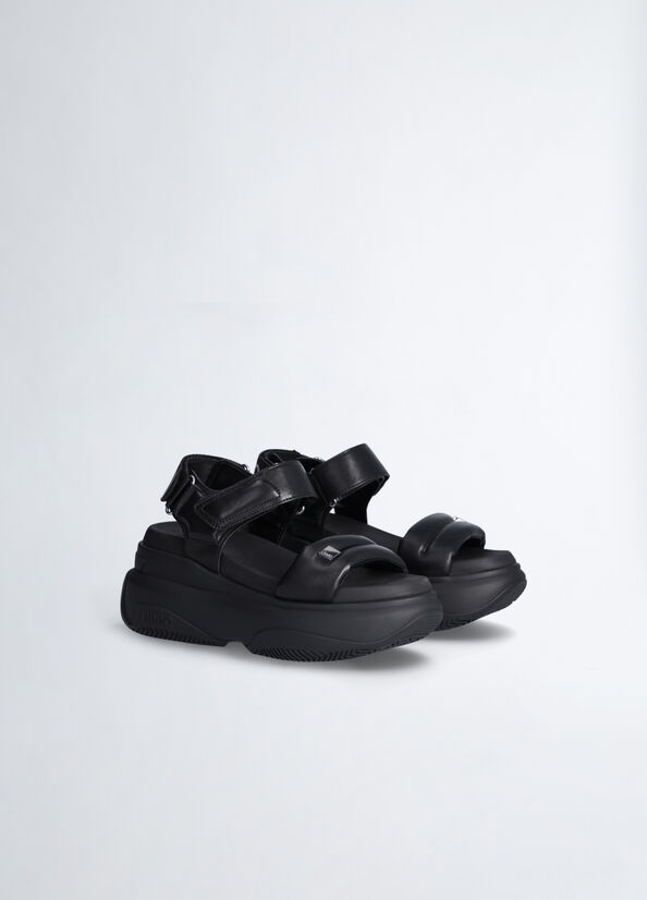 Sandali chunky monocromo