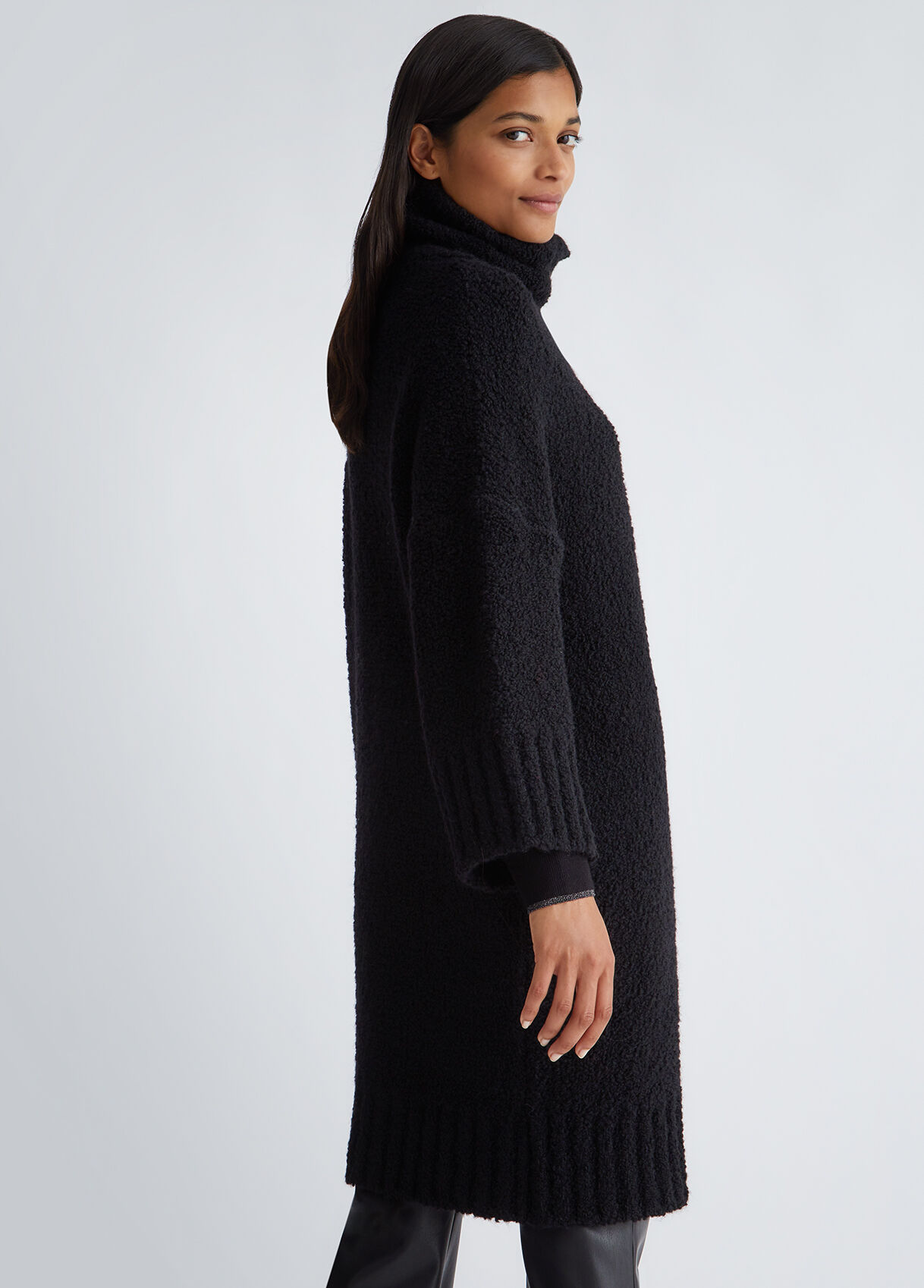 Bouclé coat