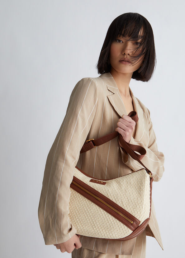 Borsa tracolla in canvas di cotone