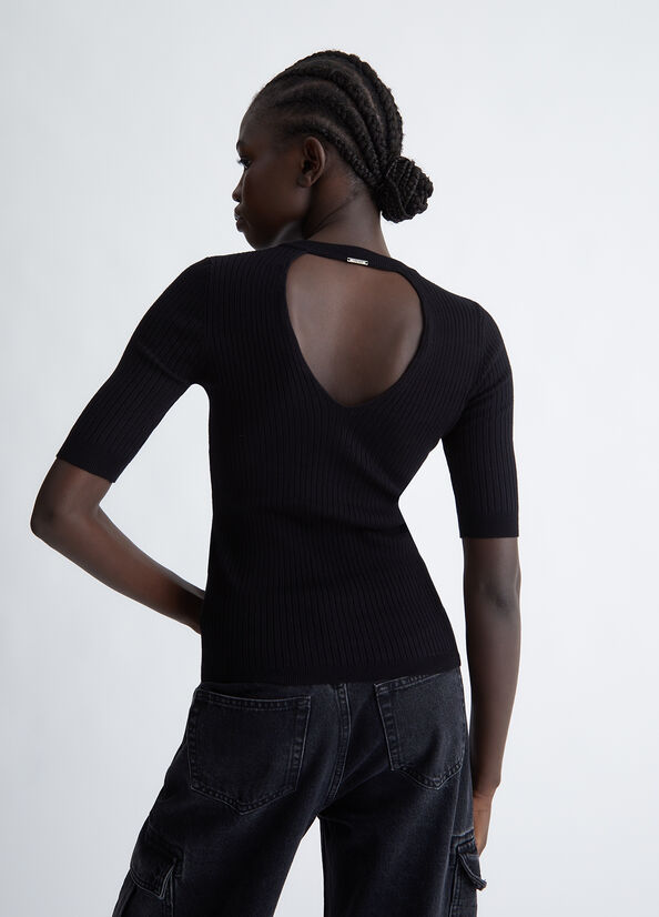 Top ecosostenibile con strass