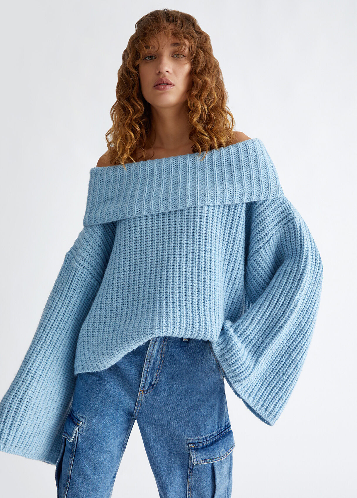 Ribbed turtleneck