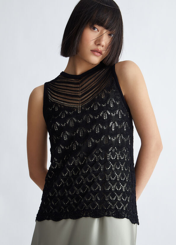 Top ecosostenibile in maglia