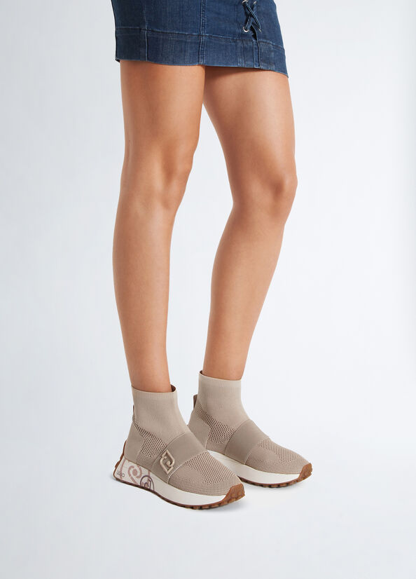 Sock sneakers con logo