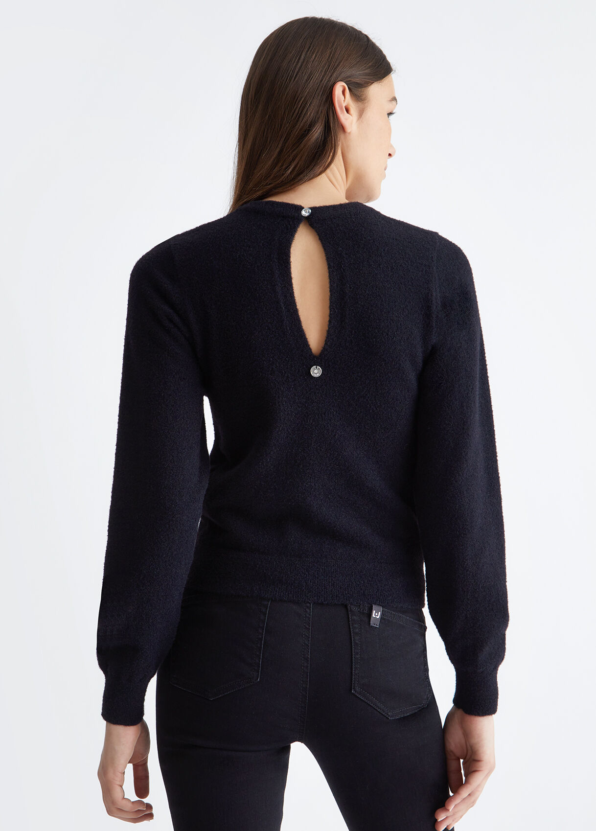 Jumper with gemstones