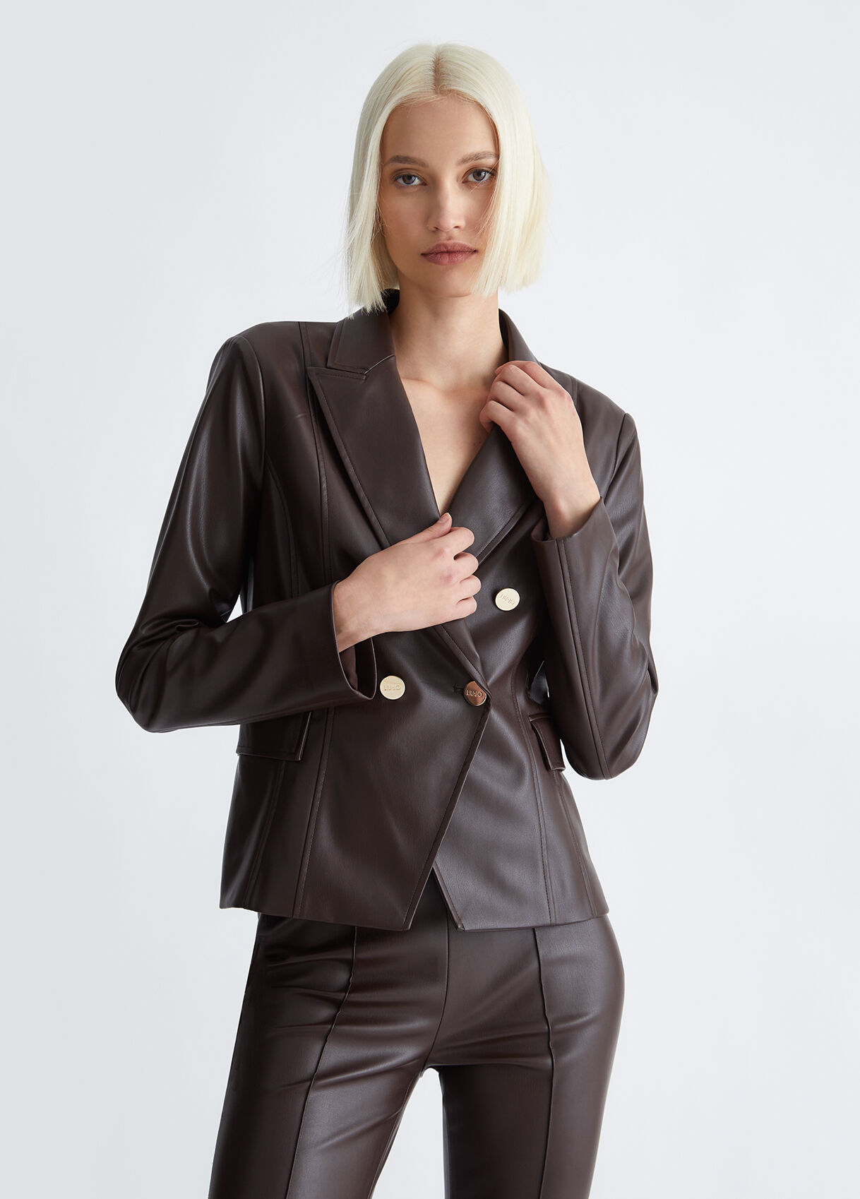 Coated fabric jacket
