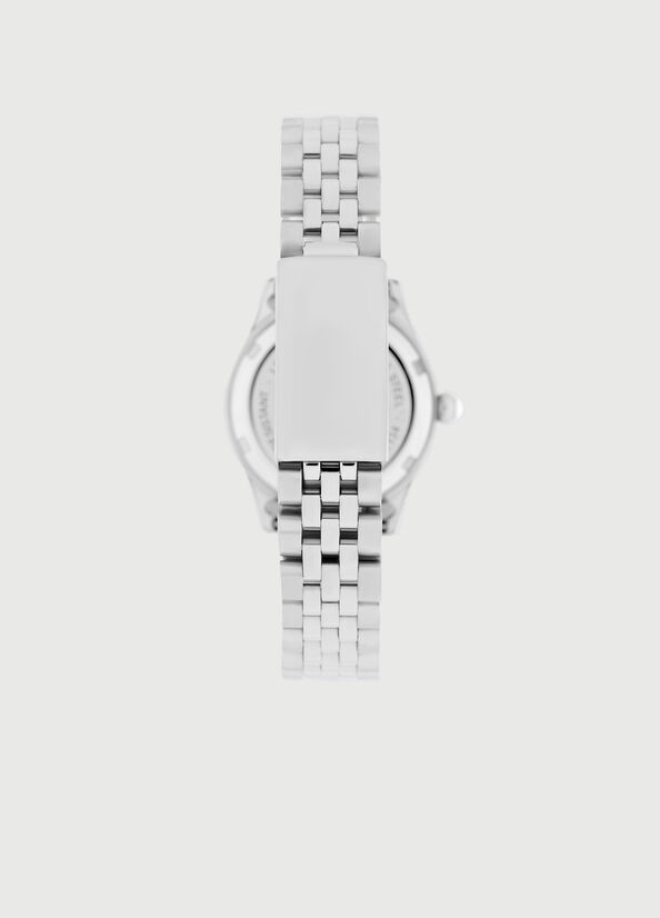 Orologio in acciaio con brill