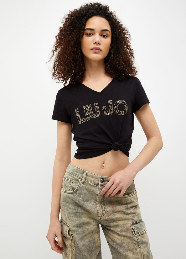 T-shirt ecosostenibile con logo