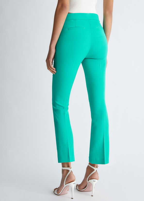 Pantaloni cropped ecosostenibili