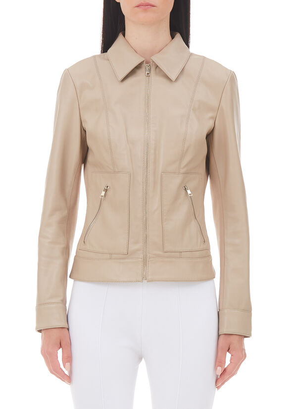 Giacca in vera pelle