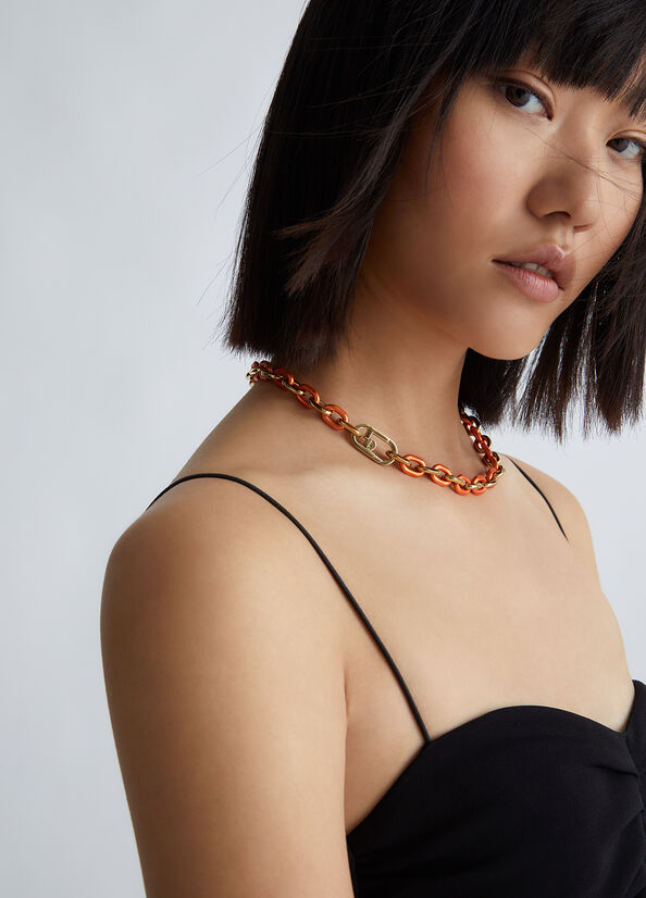 Collana con catena