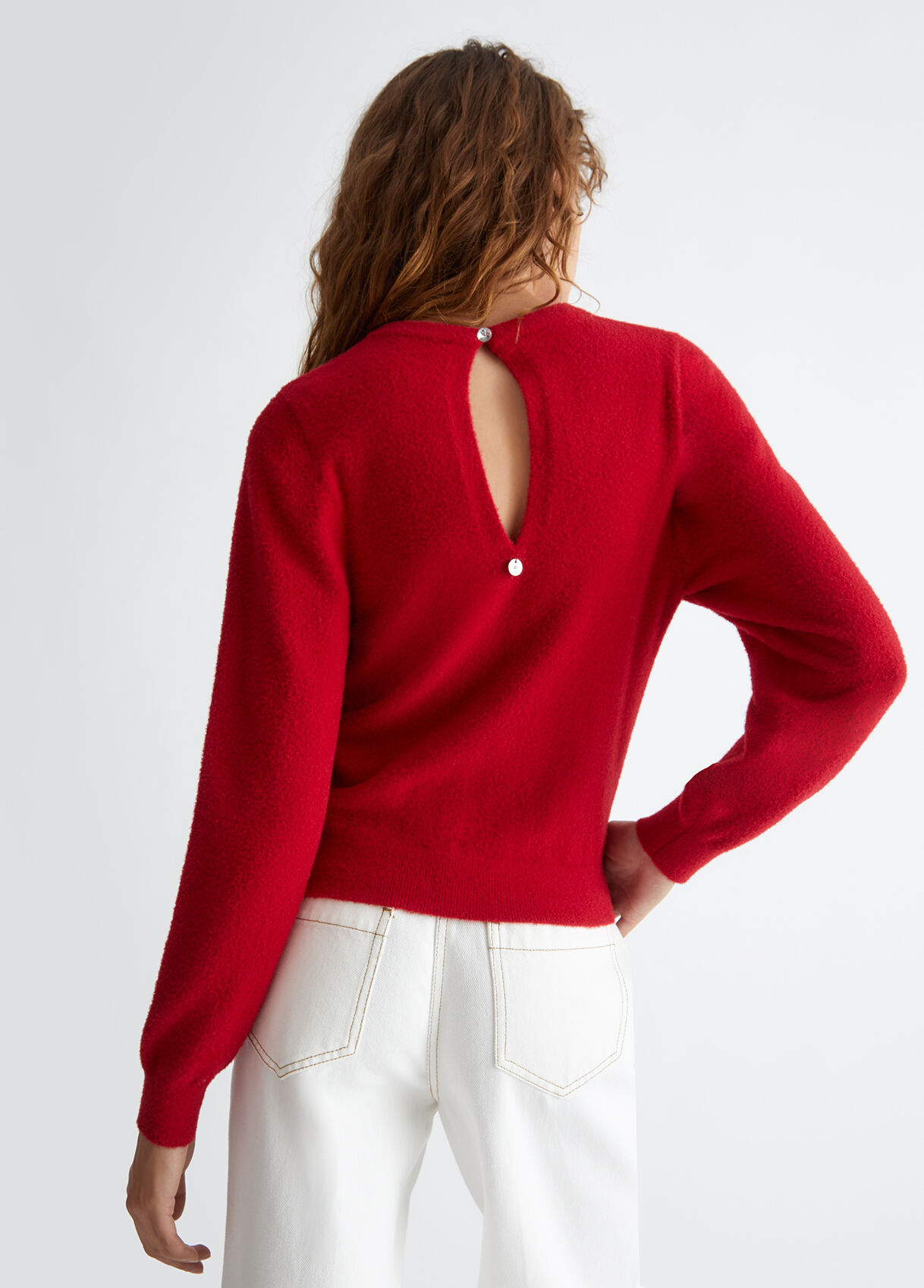 Jumper with gemstones