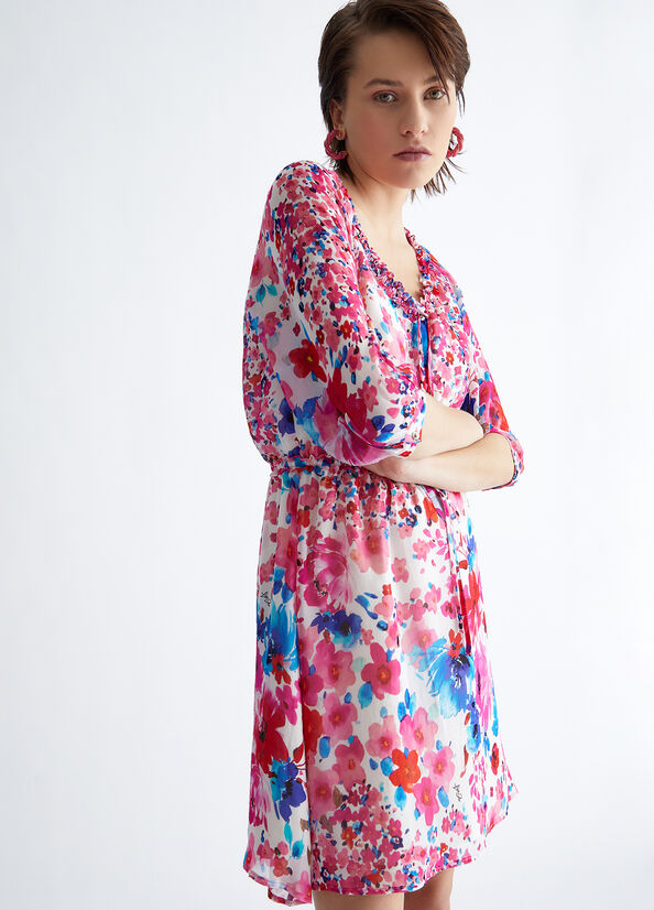 Vestito floreale ecosostenibile