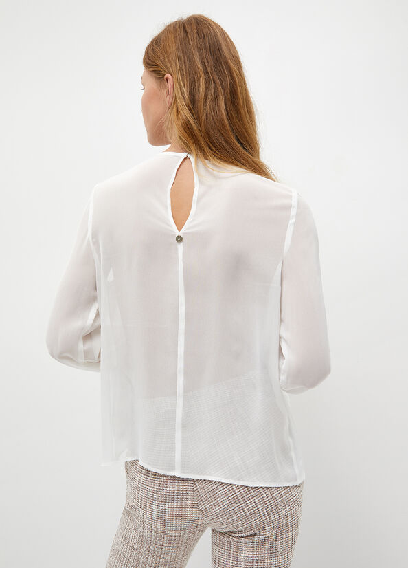 Blusa in georgette