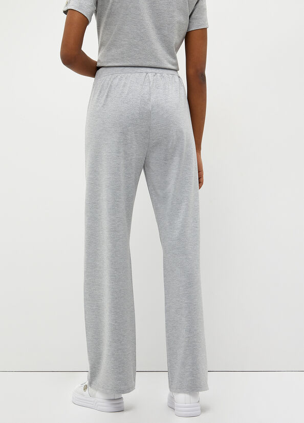 Pantaloni jersey lurex®