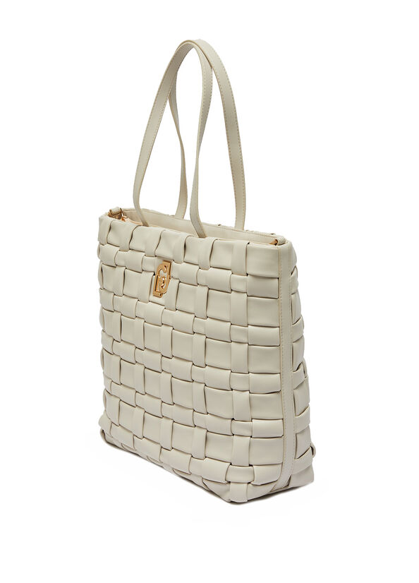 Shopping bag intrecciata ecosostenibile