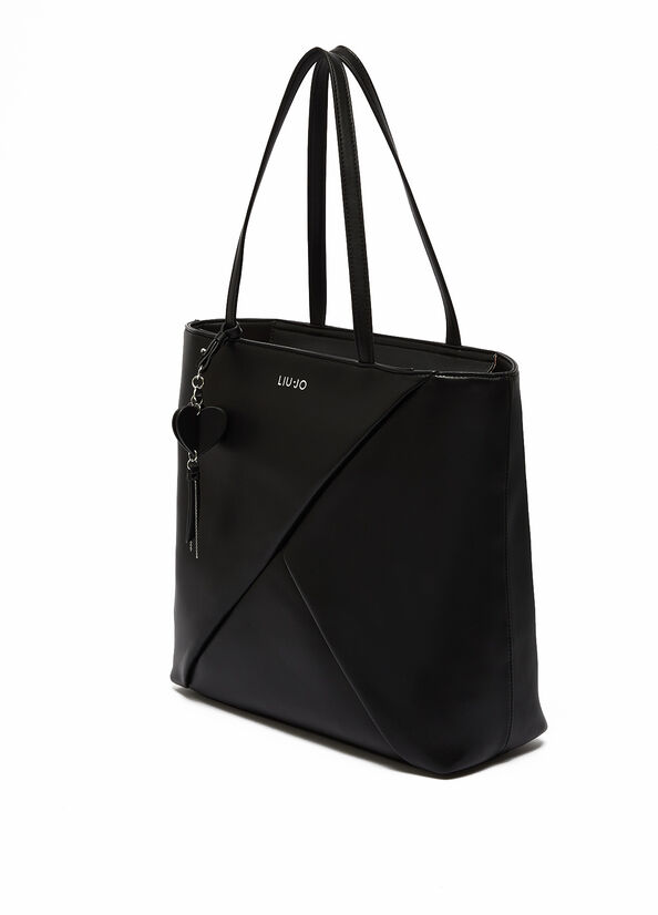 Shopping bag con charm