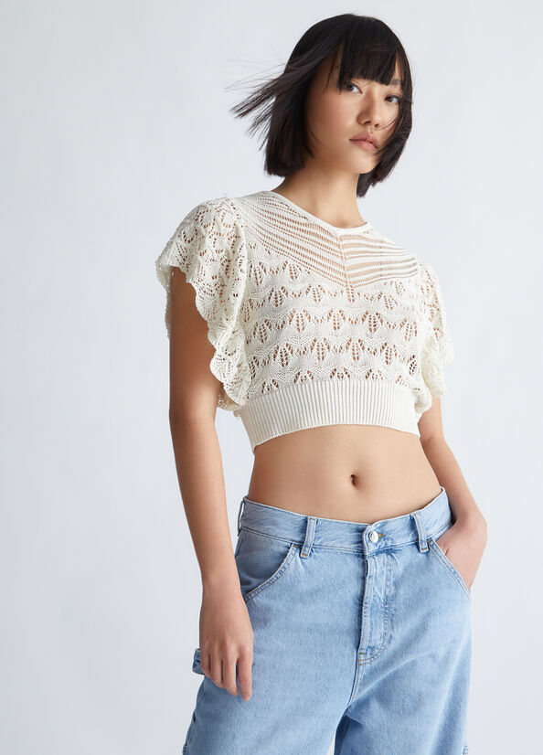 Top ecosostenibile in maglia