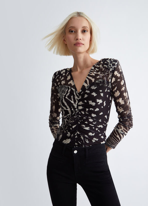 T-shirt animalier