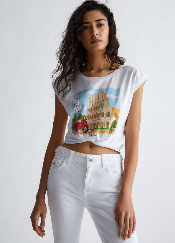 T-shirt ecosostenibile Roma City