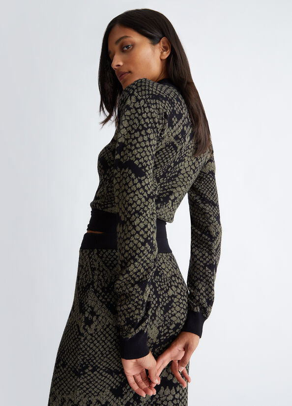 Maglia jacquard ecosostenibile
