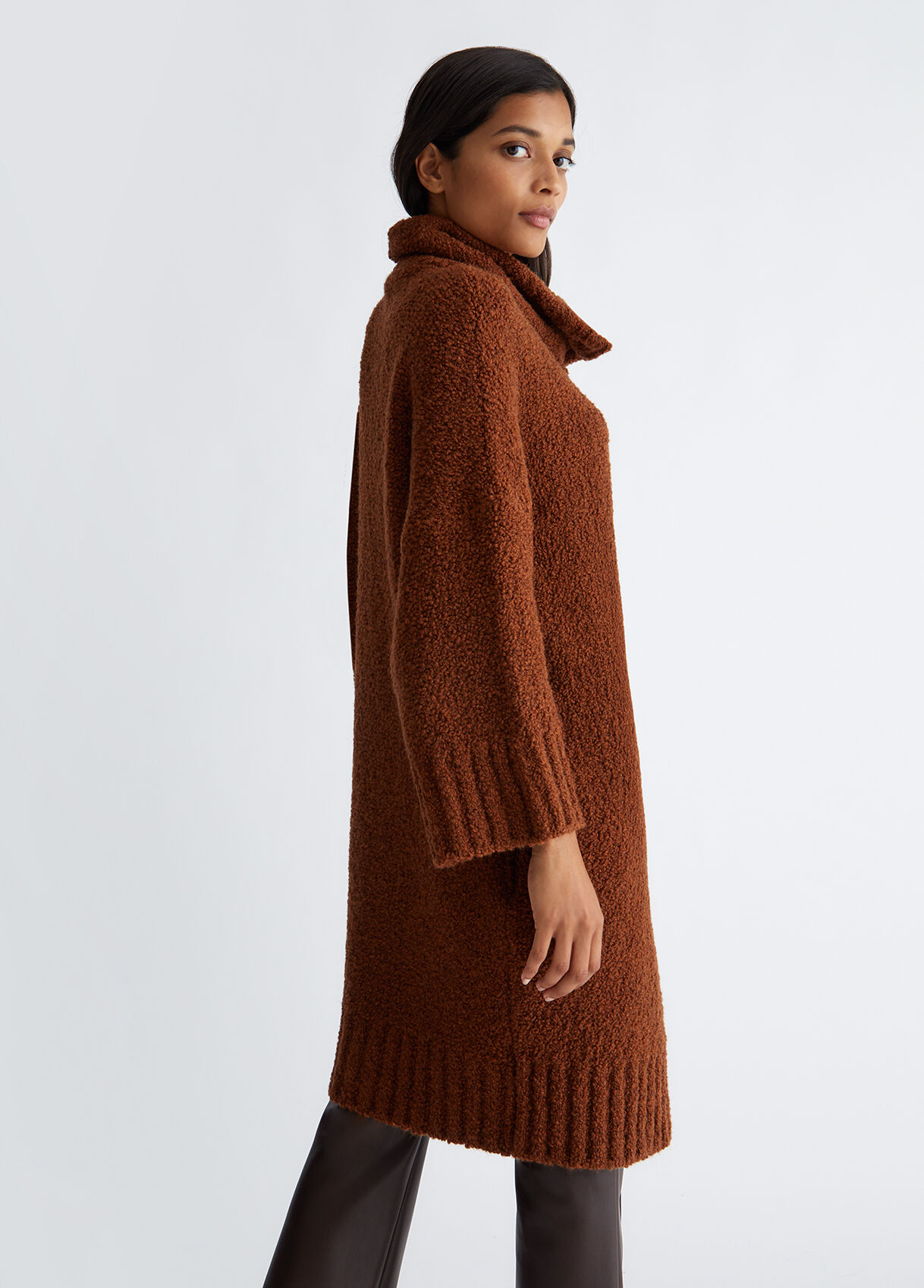 Bouclé coat