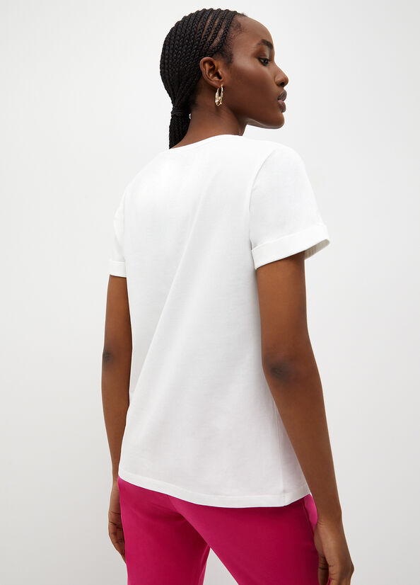 T-shirt ecosostenibile con logo