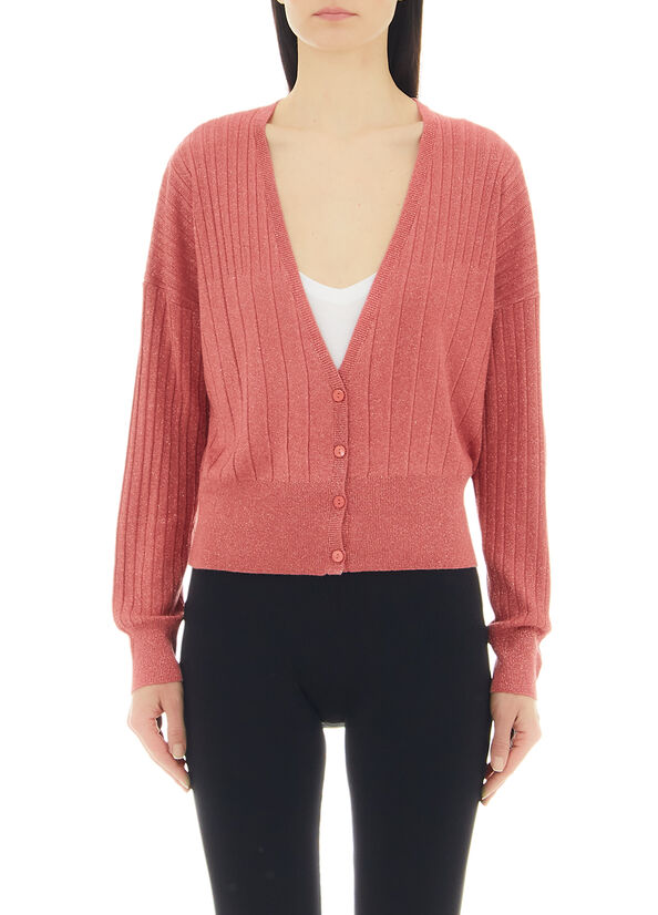 Cardigan in lurex®