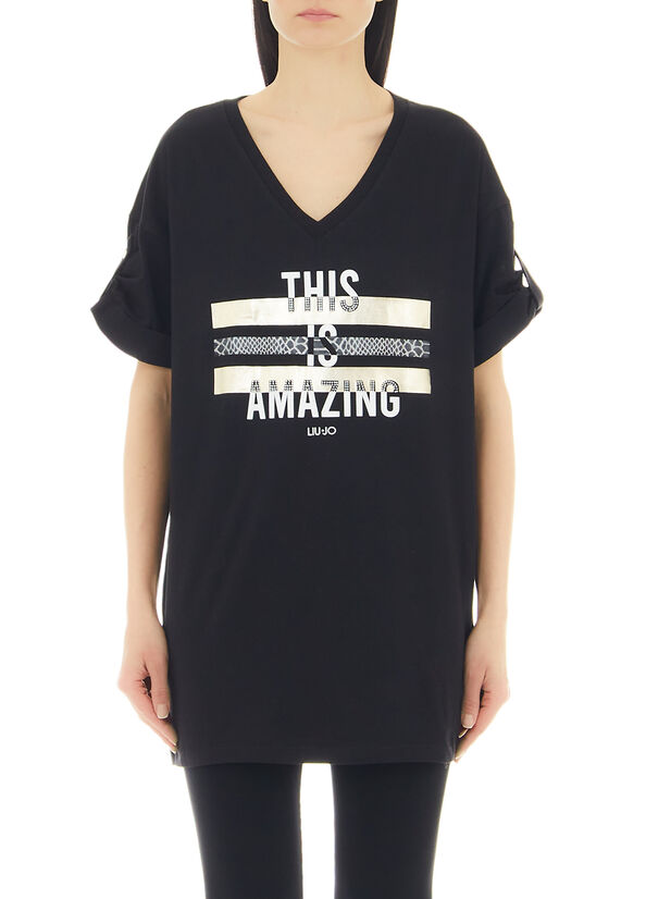 T-shirt oversize ecosostenibile