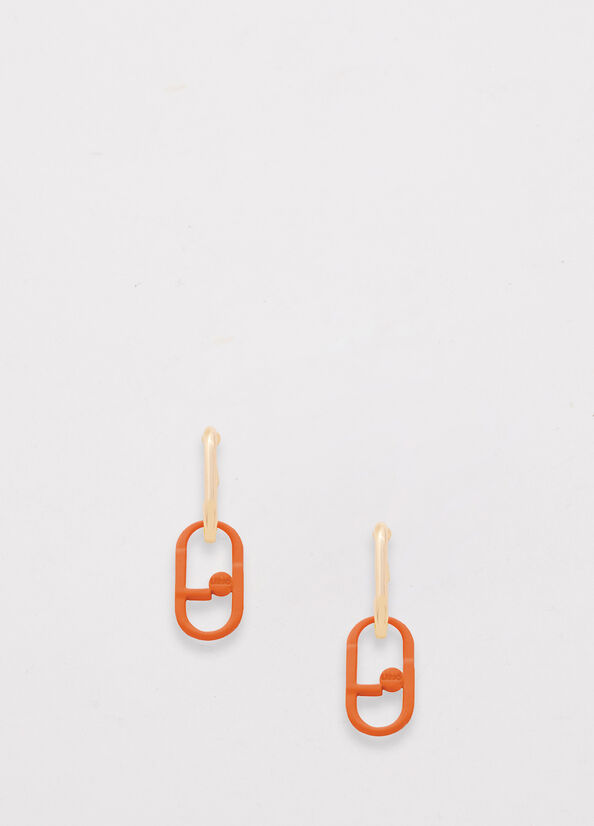 Orecchini pendenti con monogram
