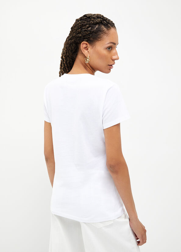 T-shirt ecosostenibile con stampa