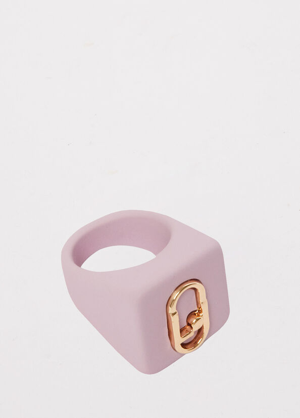 Anello con logo monogram