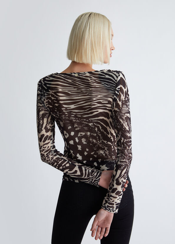 T-shirt animalier