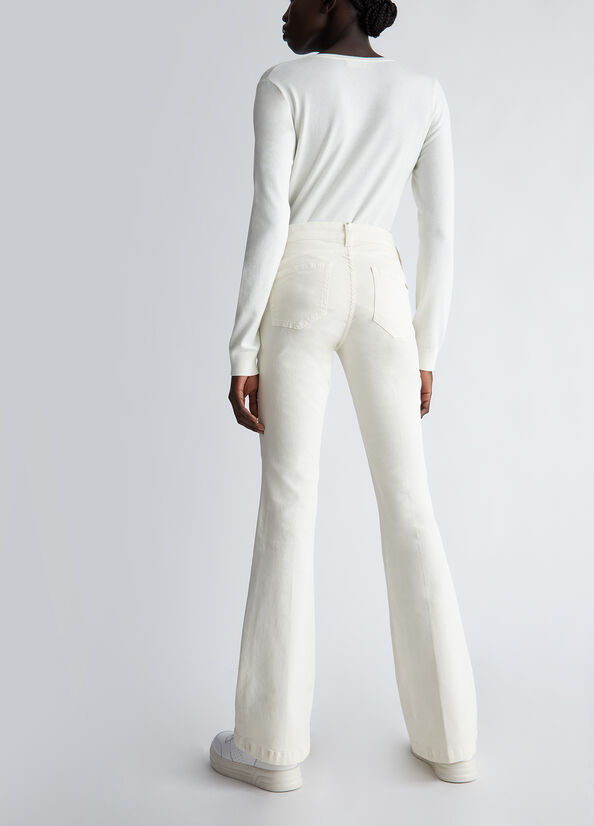 Jeans flare bottom up