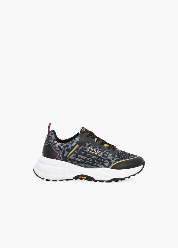 Sneakers ecosostenibile stampa animalier