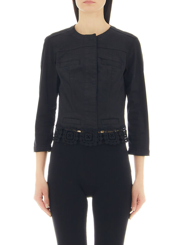 Giacca in gabardine