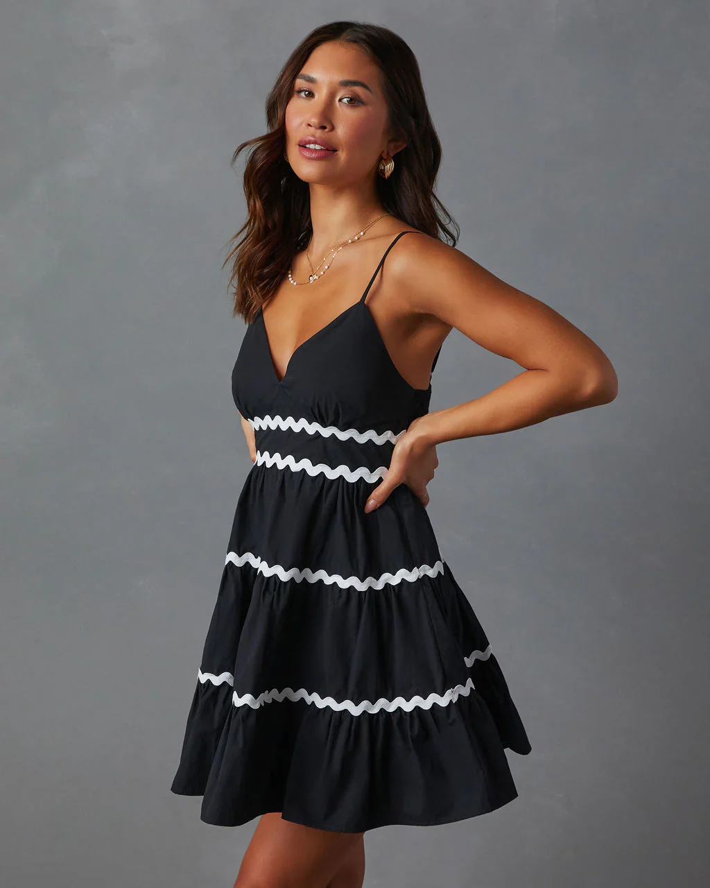 WFMD Bronte Colorblock Mini Dress