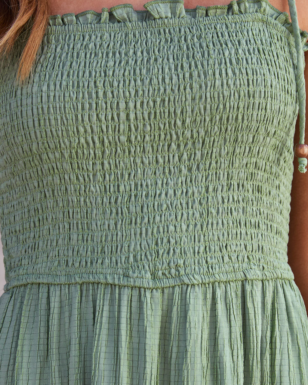 WFMD Fling For Spring Smocked Tiered Midi Dress