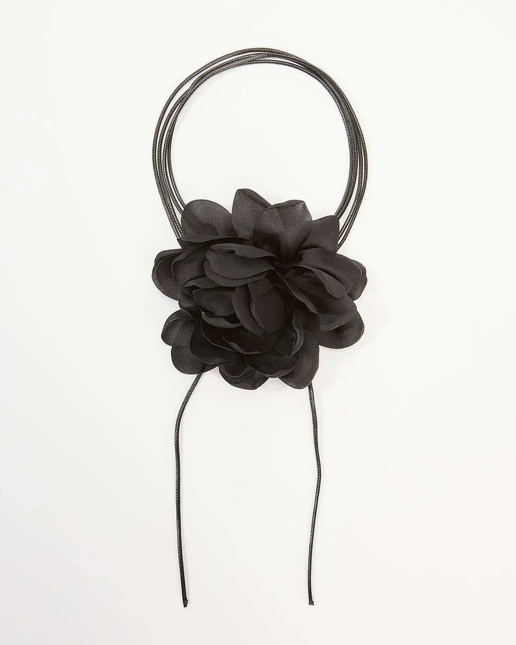 WFMD The Chosen Flower Large Tie Choker Necklace