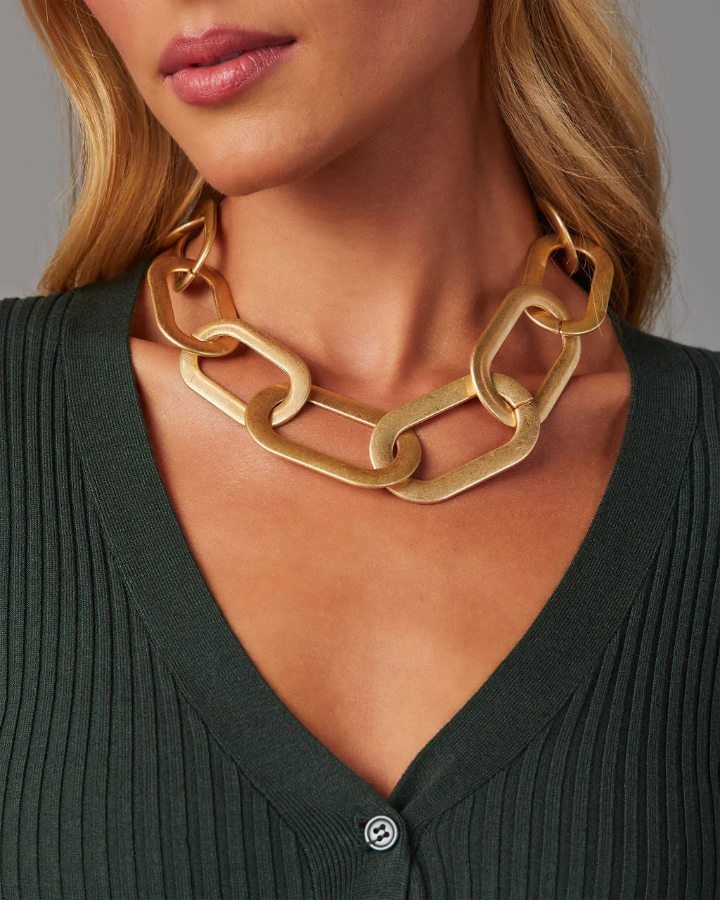 WFMD Ruben Large Chain Link Necklace