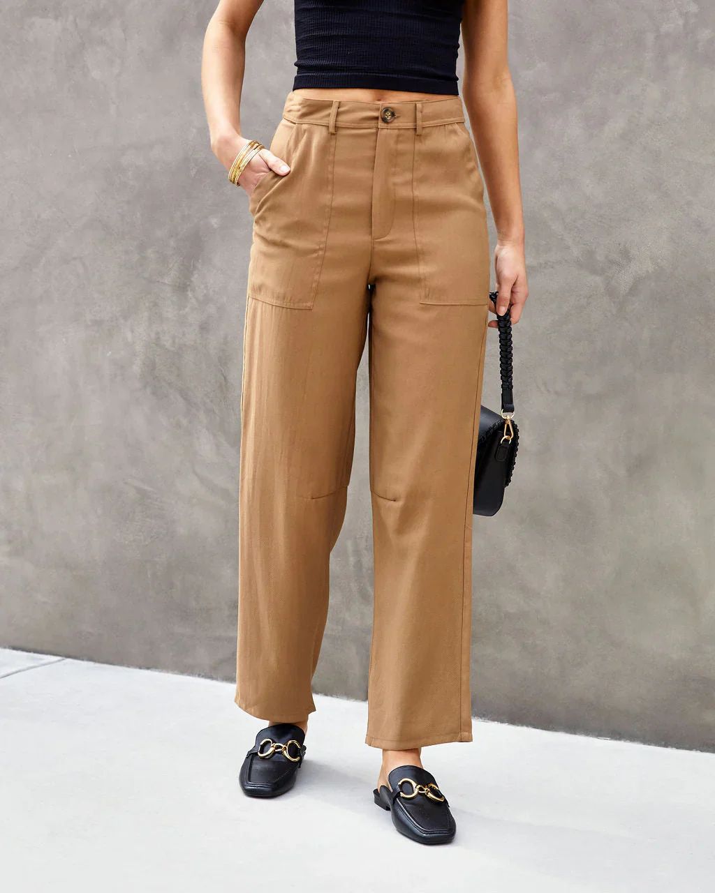 WFMD Ingrid Utility High Waisted Pants