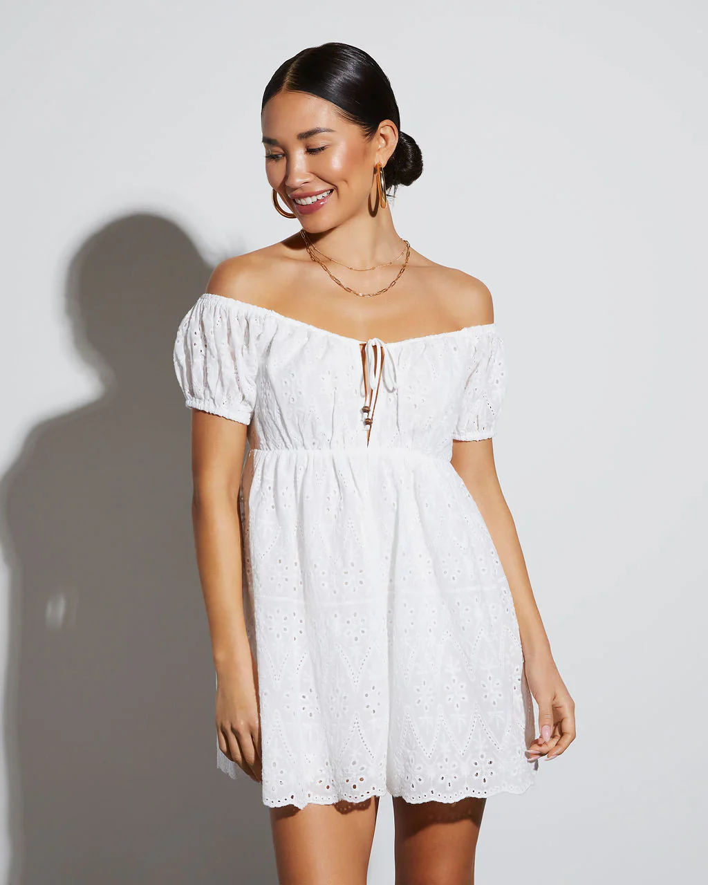 WFMD Enchanted Escape Eyelet Romper