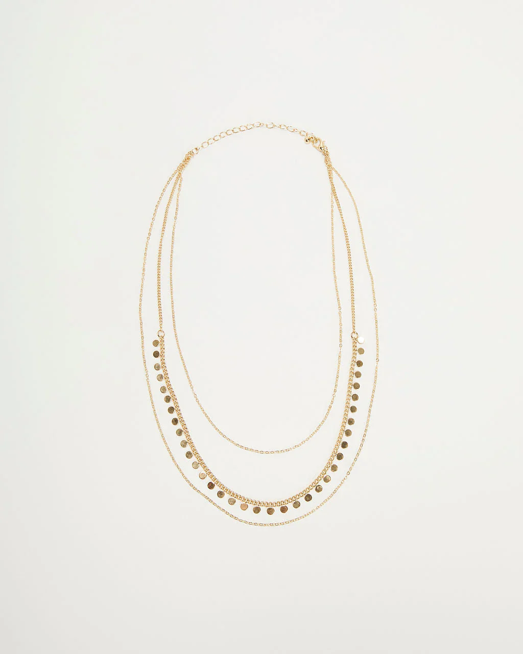 WFMD Jett Layered Disc Necklace